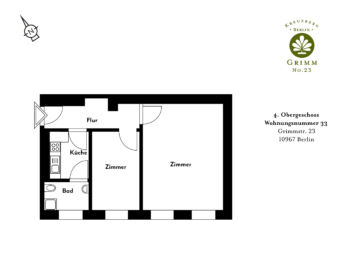 Kiezliebhaber aufgepasst: schicke, kleine Wohnung, 10967 Berlin, Etagenwohnung