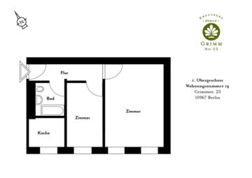 Zwischen Idylle und Großstadtflair, 10967 Berlin, Etagenwohnung
